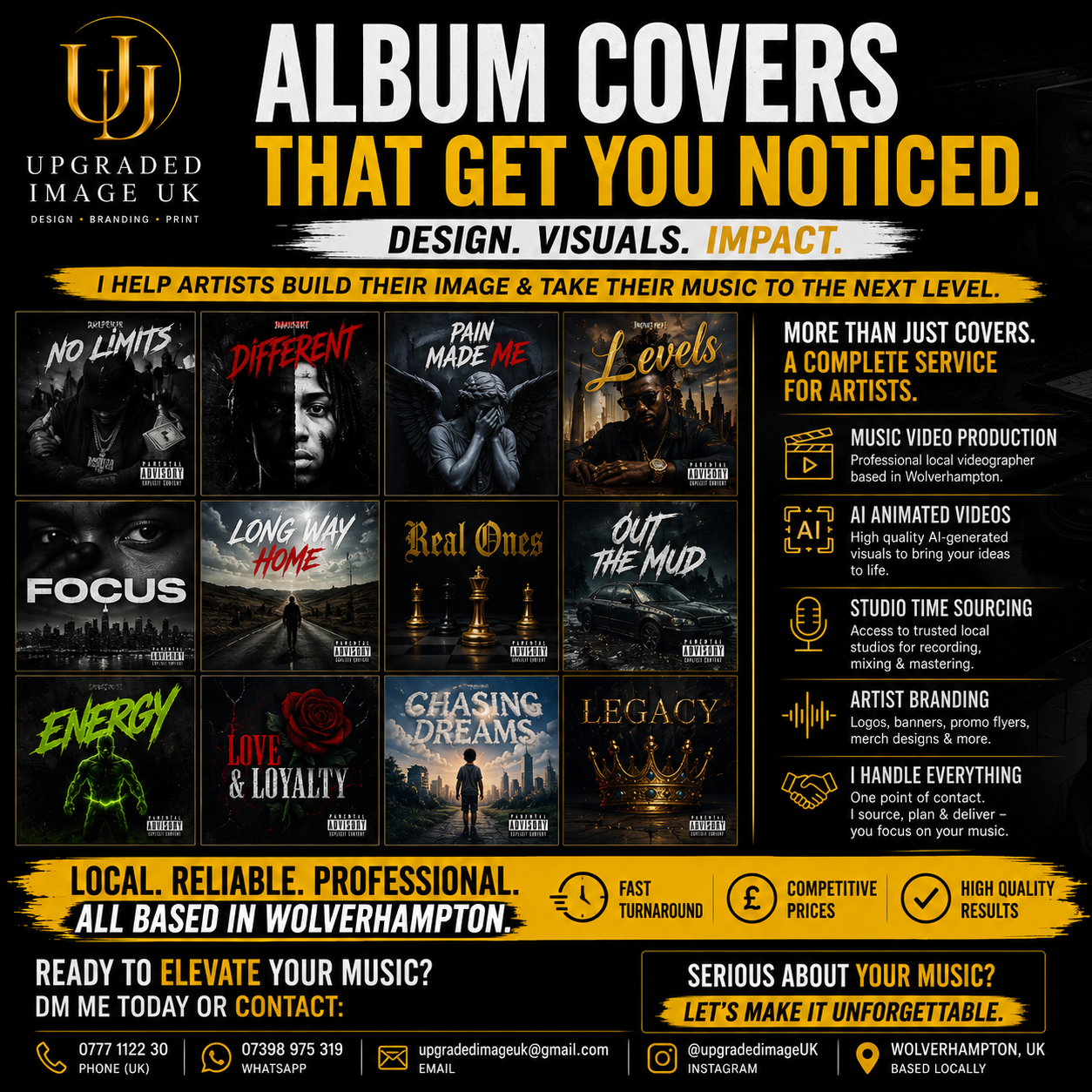 Social Media Graphics example